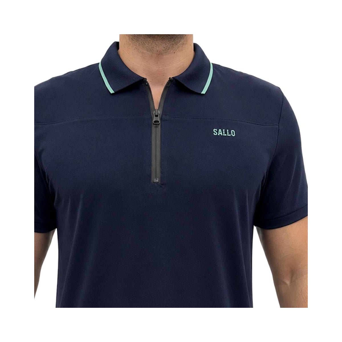 Camisa Sallo Polo Sem Bolso 10108606 Marinho Camisa Sallo Polo Sem Bolso 10108606 Marinho