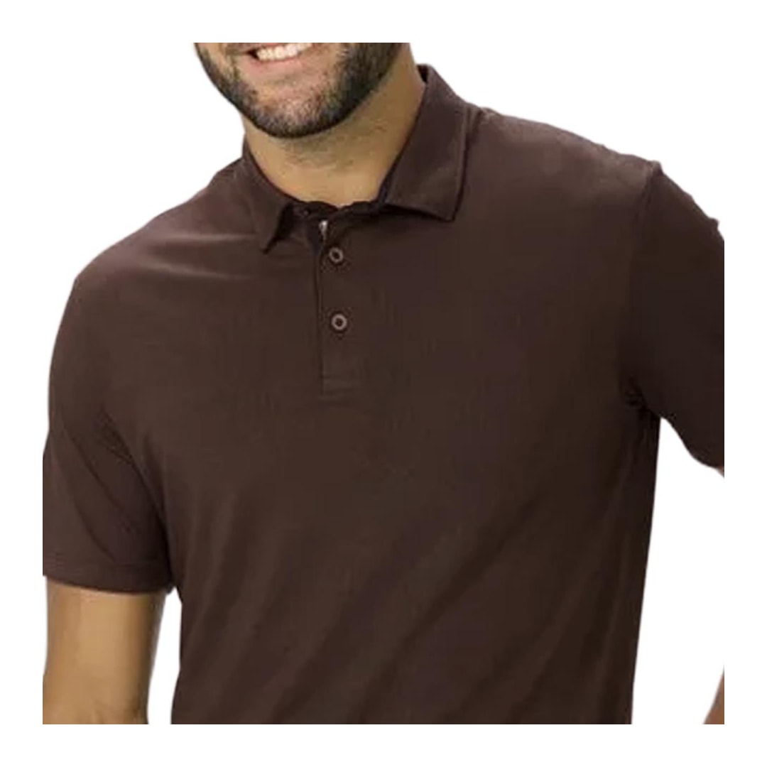 Camisa Sallo Polo Sem Bolso 8321 Expresso Marrom Camisa Sallo Polo Sem Bolso 8321 Expresso Marrom