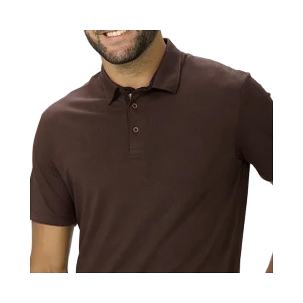 Camisa Sallo Polo Sem Bolso 8321 Expresso Marrom Camisa Sallo Polo Sem Bolso 8321 Expresso Marrom