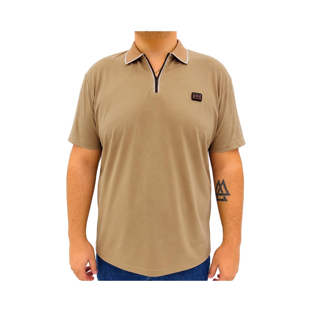 Camisa Sallo Polo Sem Bolso 8331 Amber