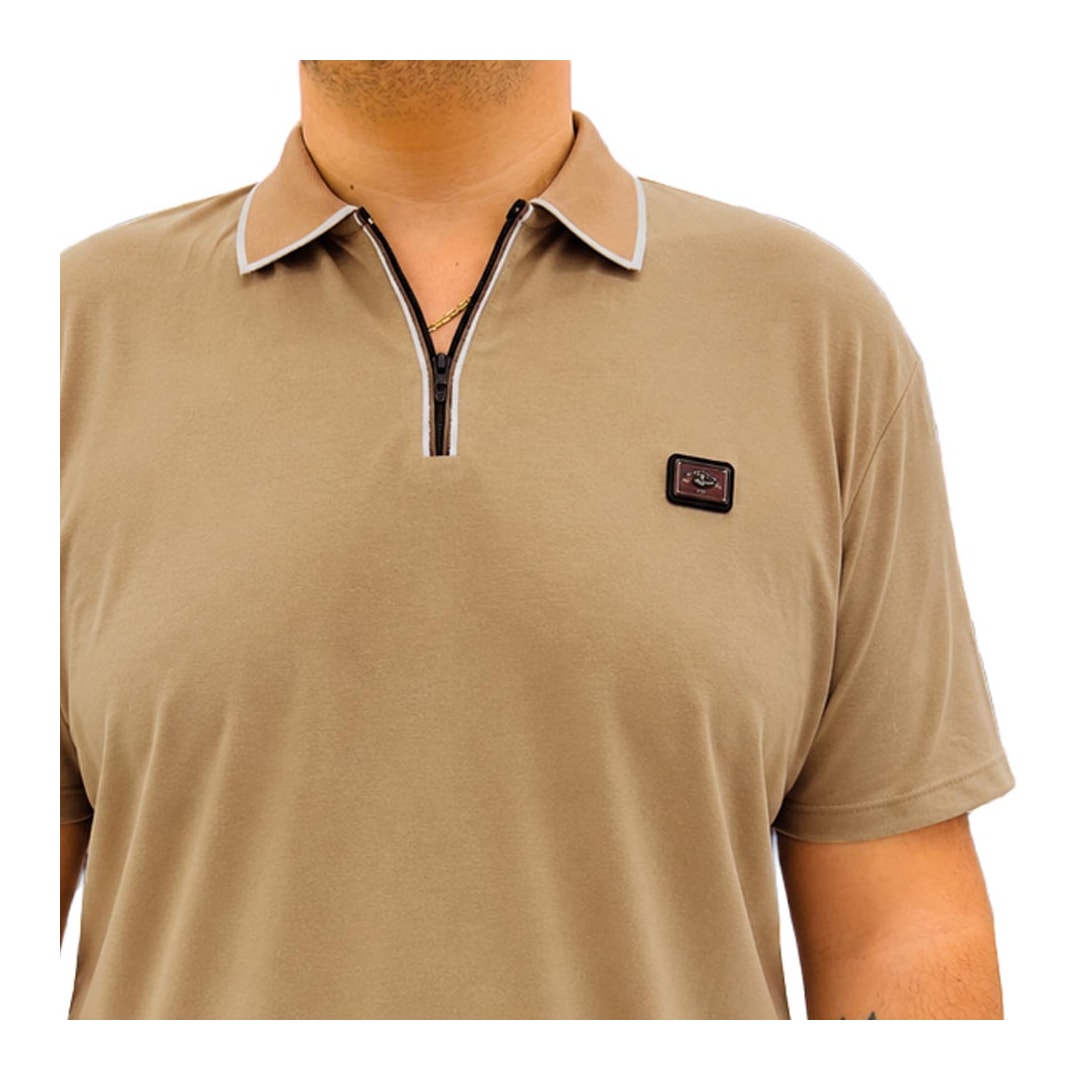 Camisa Sallo Polo Sem Bolso 8331 Amber Camisa Sallo Polo Sem Bolso 8331 Amber