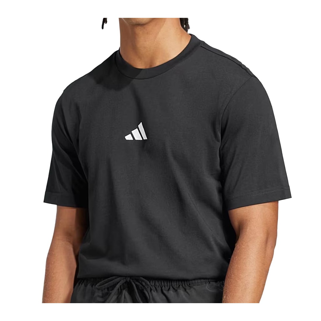 Camiseta Adidas Meia Manga Je9024 Preto Camiseta Adidas Meia Manga Je9024 Preto