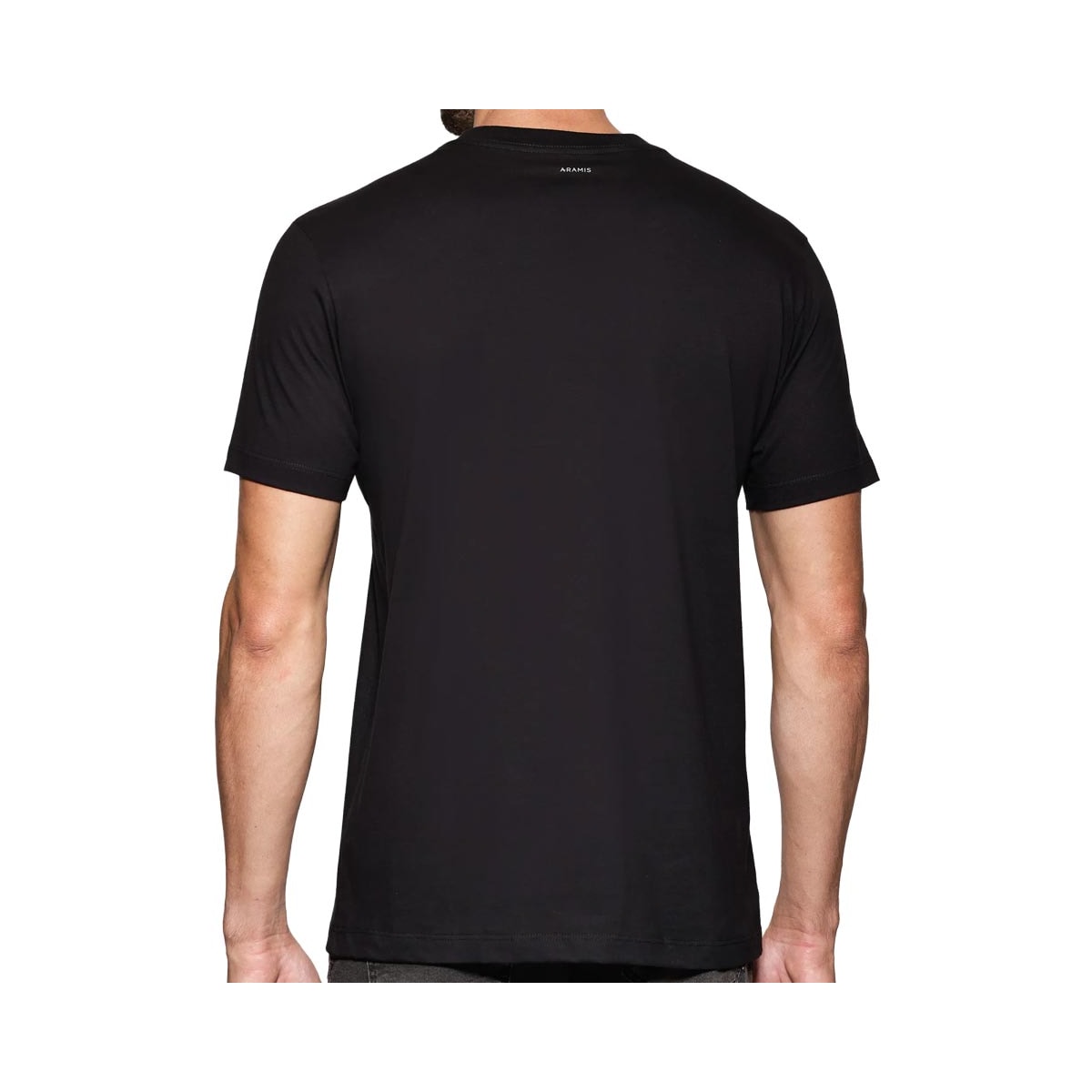 Camiseta Aramis 100% Algodão 12.0677 Preto Camiseta Aramis 100% Algodão 12.0677 Preto