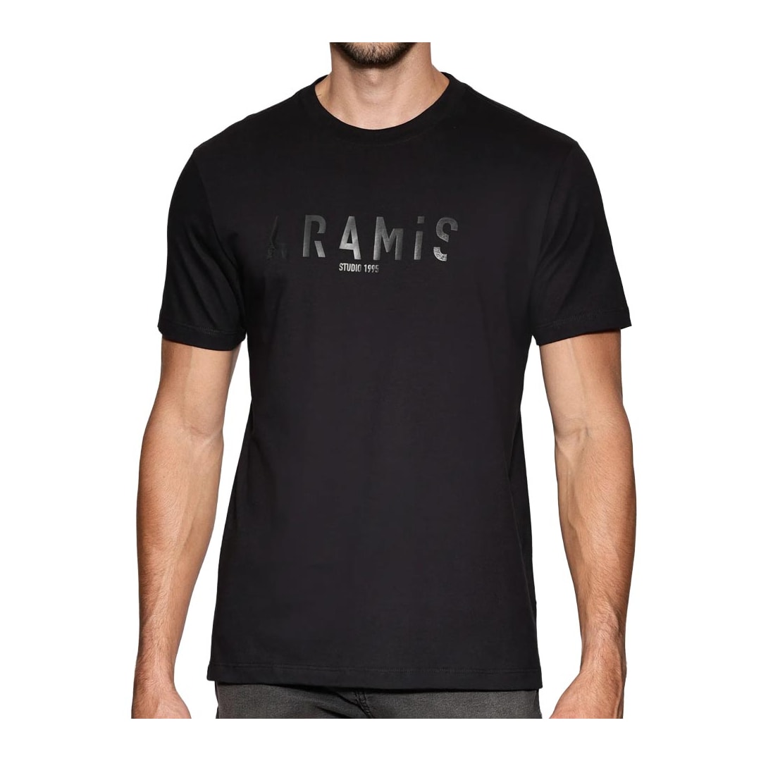 Camiseta Aramis 100% Algodão 12.0677 Preto