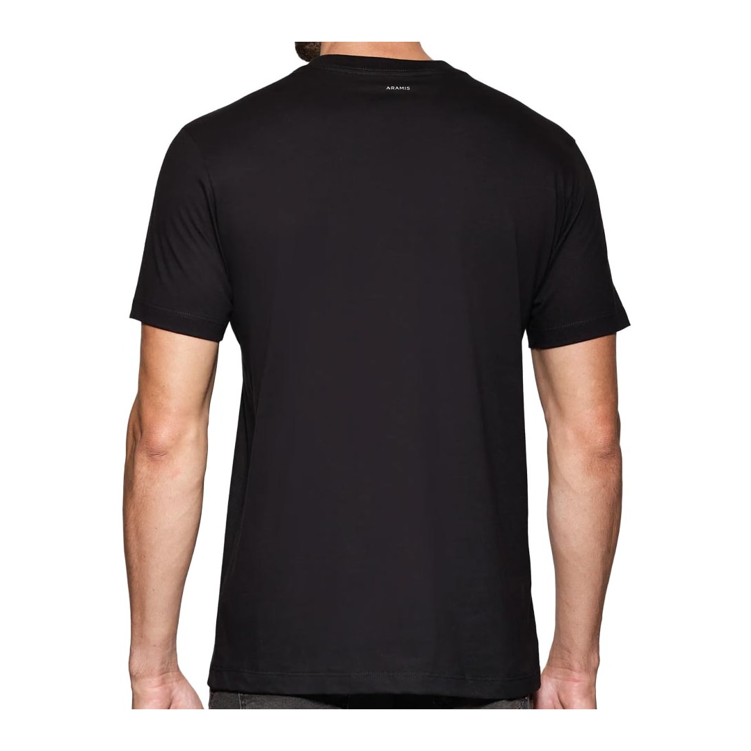 Camiseta Aramis 100% Algodão 12.0677 Preto
