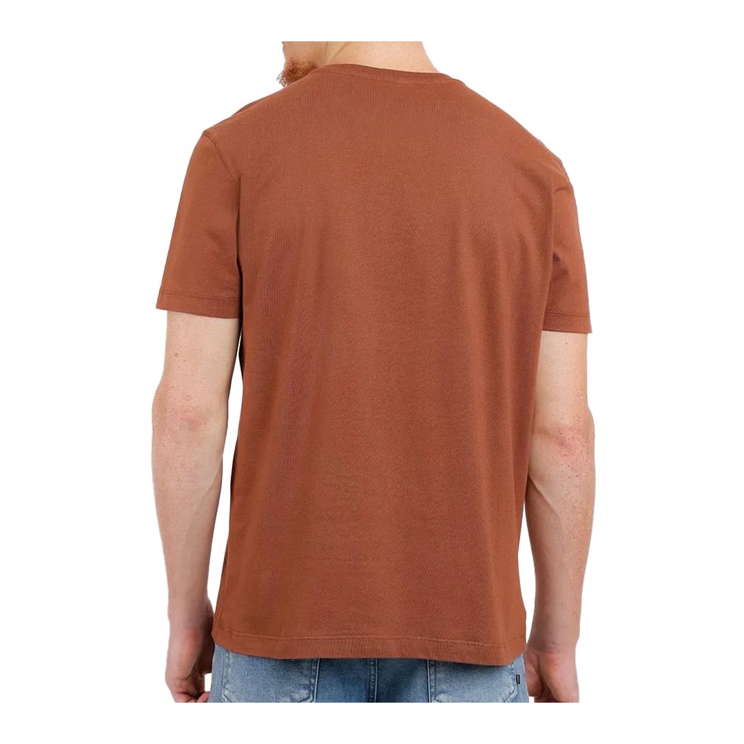 Camiseta Aramis Básica 12.0045 Marrom Chocolate Camiseta Aramis Básica 12.0045 Marrom Chocolate