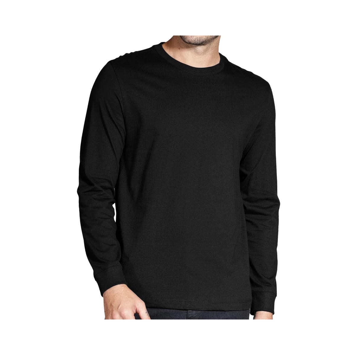 Camiseta Aramis Manga Longa 02.161 Preto