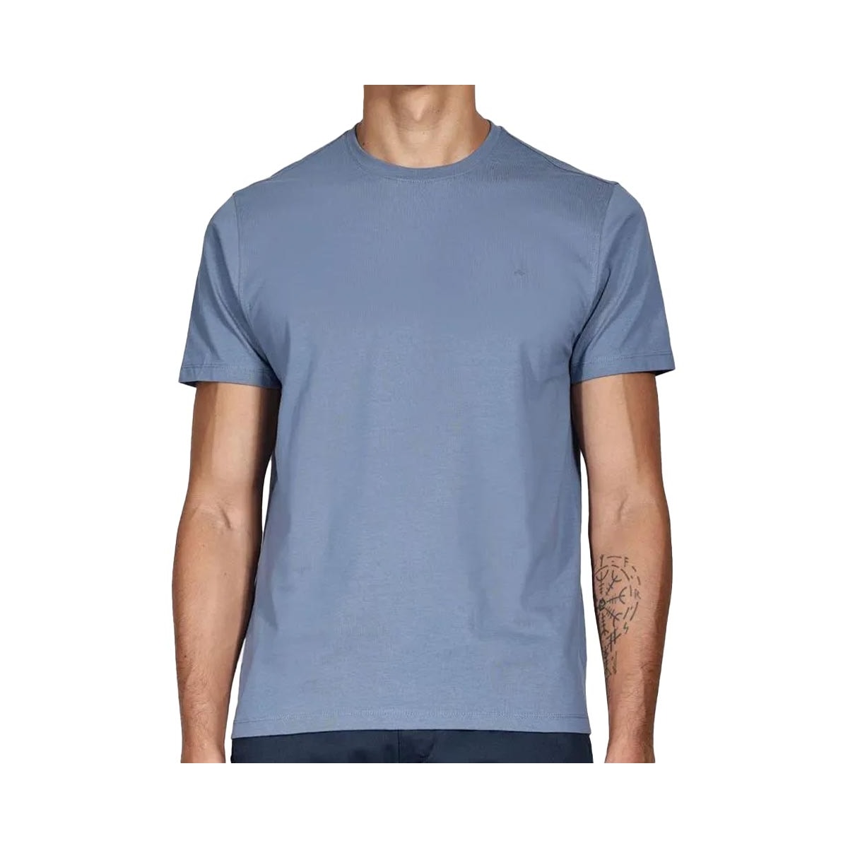 Camiseta Aramis Meia Manga 12.0543 Azul Aluminio Camiseta Aramis Meia Manga 12.0543 Azul Aluminio