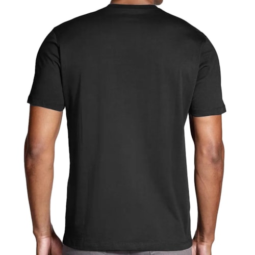 Detalhe - Camiseta Aramis Meia Manga 12.0543 Preto