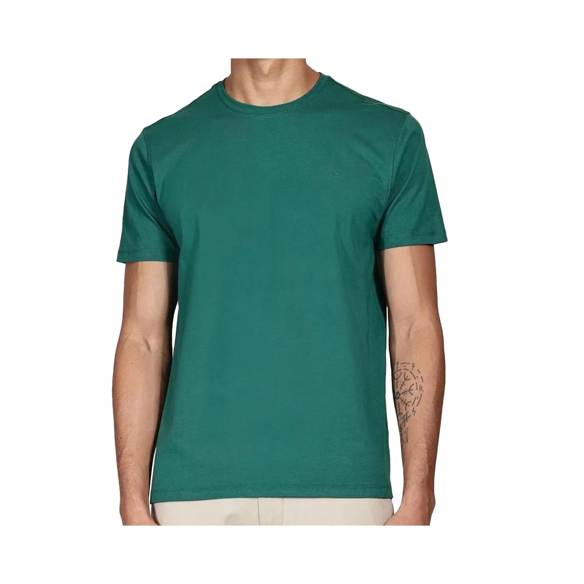 Camiseta Aramis Meia Manga 12.0543 Verde Floresta Camiseta Aramis Meia Manga 12.0543 Verde Floresta