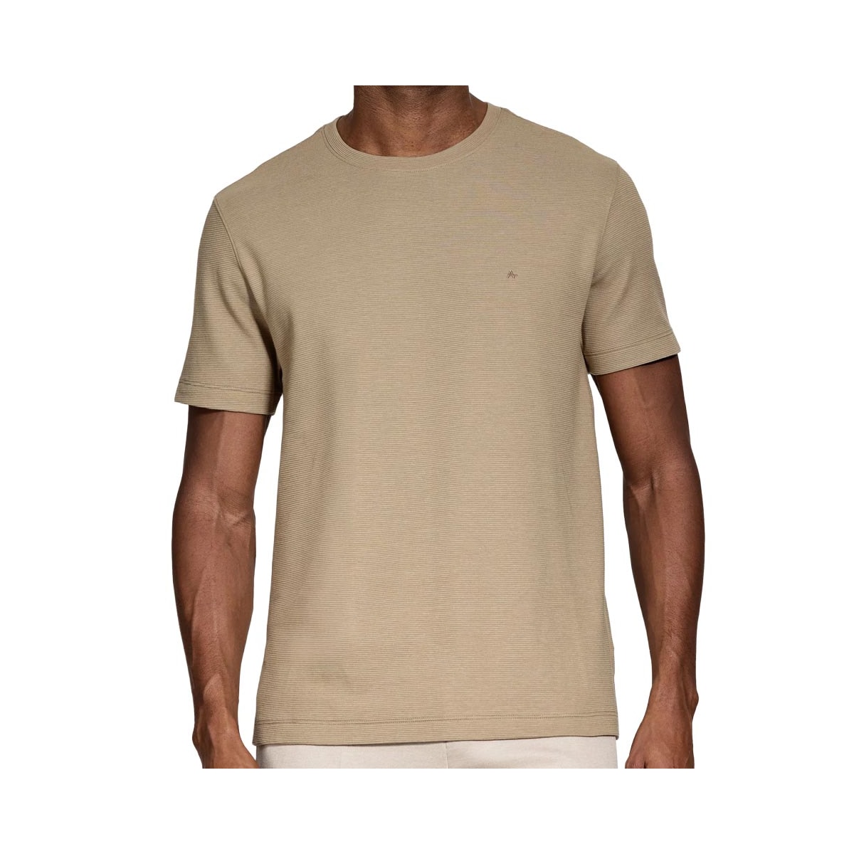 Camiseta Aramis Meia Manga 12.0545 Areia Camiseta Aramis Meia Manga 12.0545 Areia