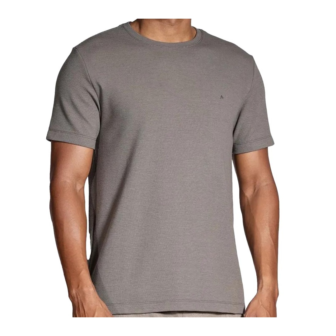 Camiseta Aramis Meia Manga 12.0545 Cinza Asfalto Camiseta Aramis Meia Manga 12.0545 Cinza Asfalto