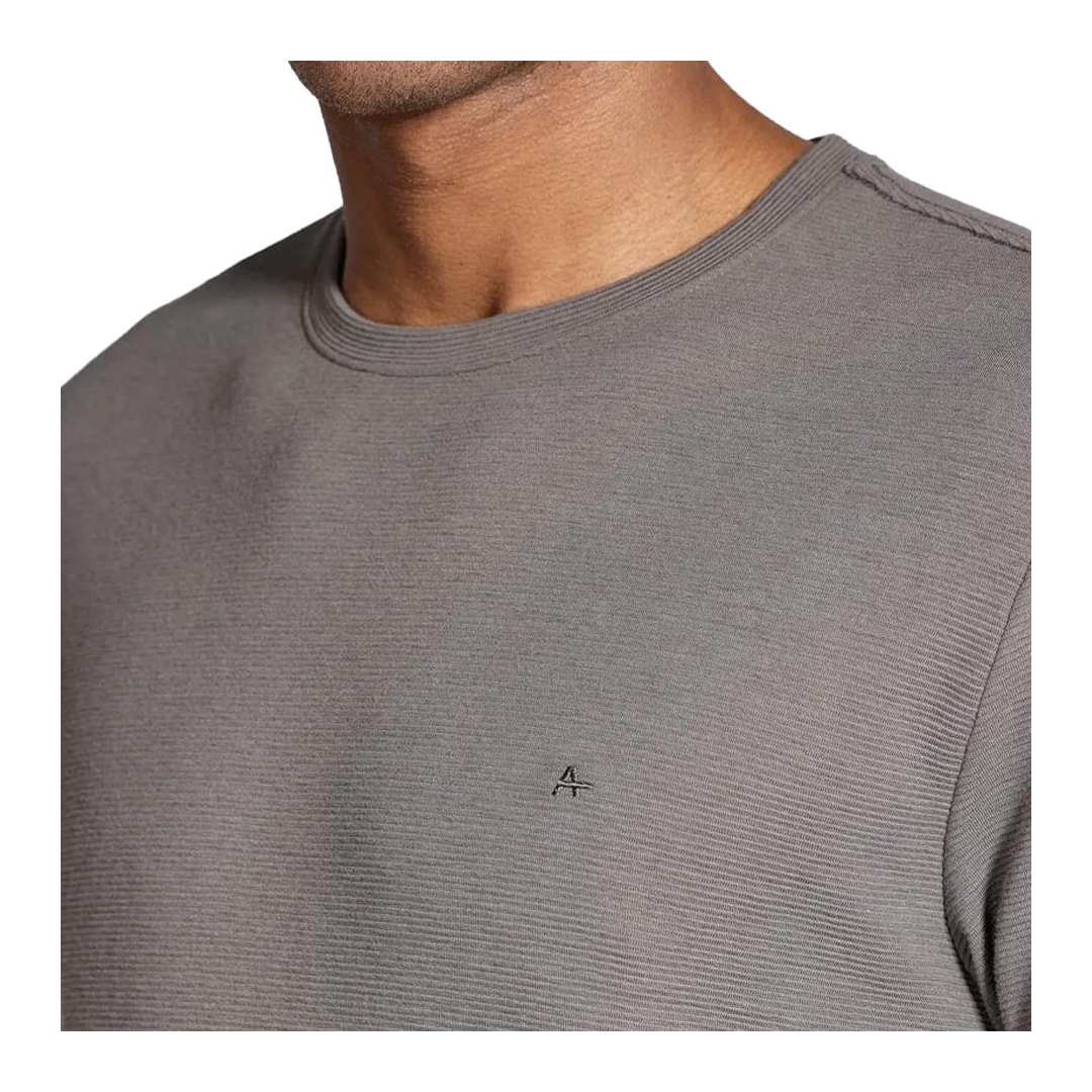 Camiseta Aramis Meia Manga 12.0545 Cinza Asfalto