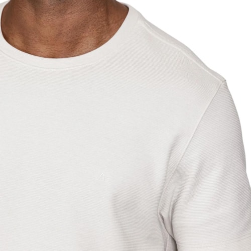 Detalhe - Camiseta Aramis Meia Manga 12.0545 Marfim