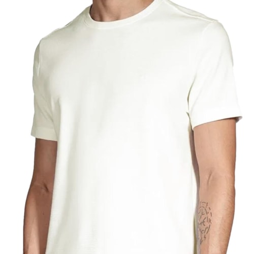 Detalhe - Camiseta Aramis Meia Manga 12.0545 Off White