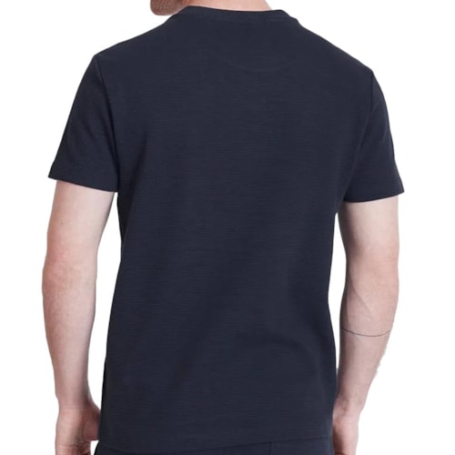 Detalhe - Camiseta Aramis Meia Manga 12.0569 Azul Marinho