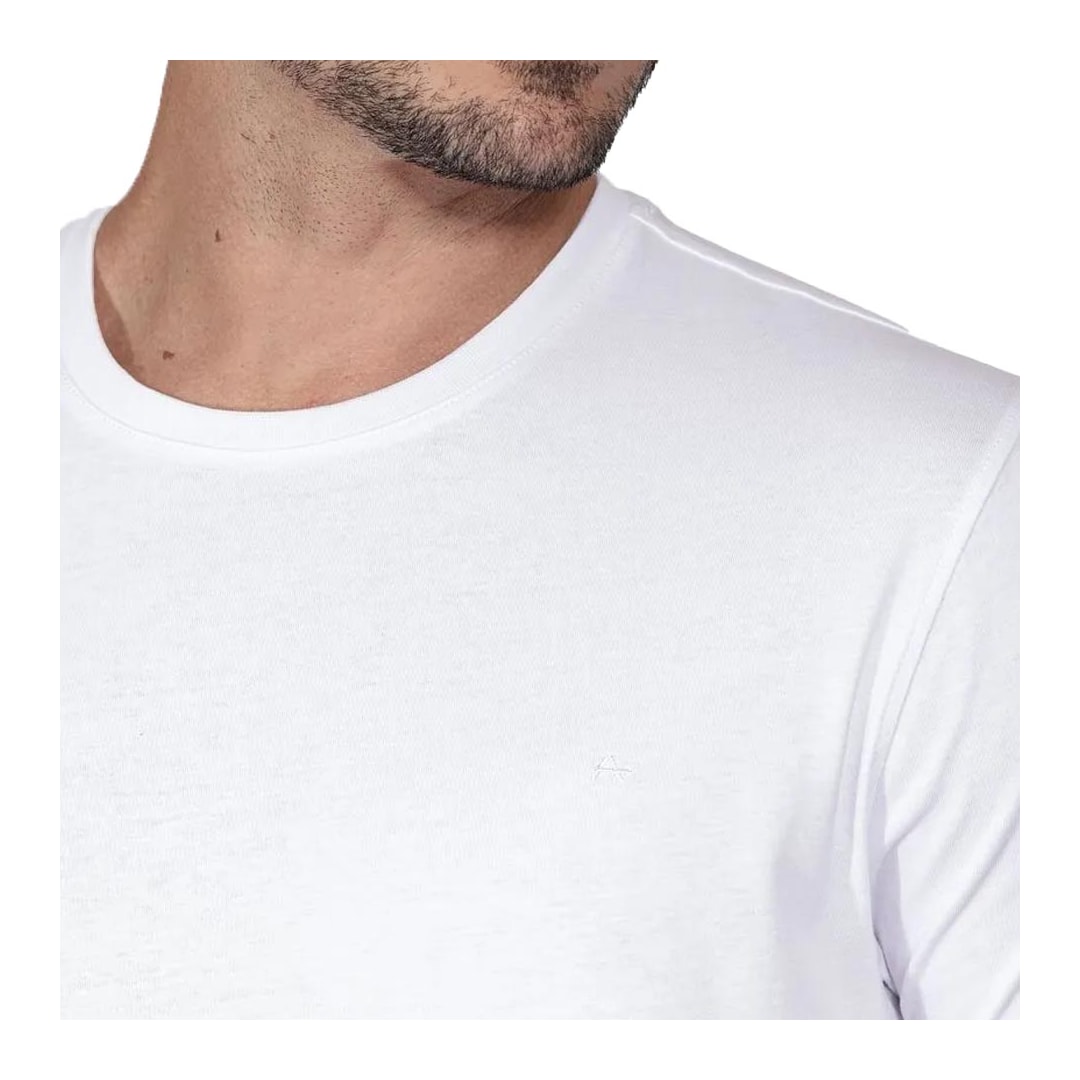 Camiseta Aramis Meia Manga Básica 01.2109 Branco