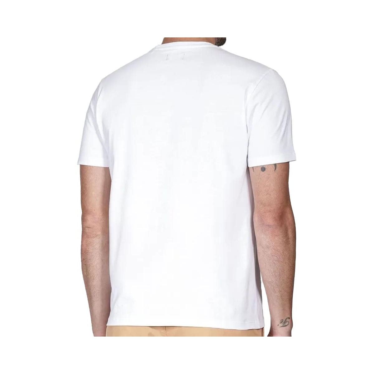Camiseta Aramis Meia Manga Básica 01.2109 Branco