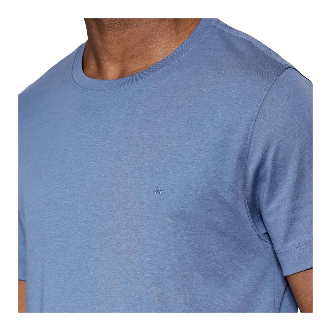Camiseta Aramis Meia Manga Básica 12.0491 Atlantico