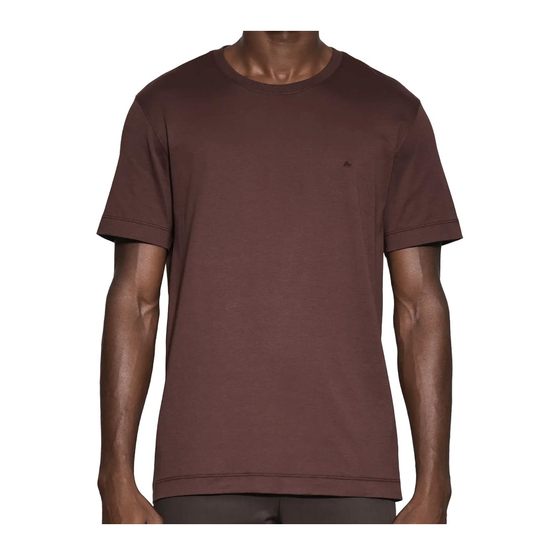 Camiseta Aramis Meia Manga Básica 12.0491 Bordeaux Intenso