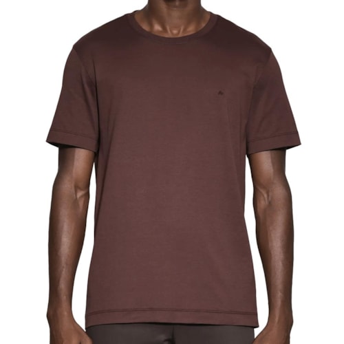 Camiseta Aramis Meia Manga Básica 12.0491 Bordeaux Intenso