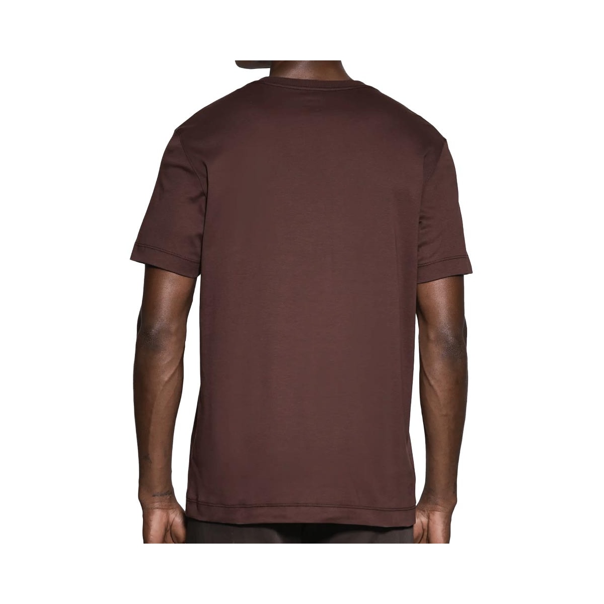 Camiseta Aramis Meia Manga Básica 12.0491 Bordeaux Intenso