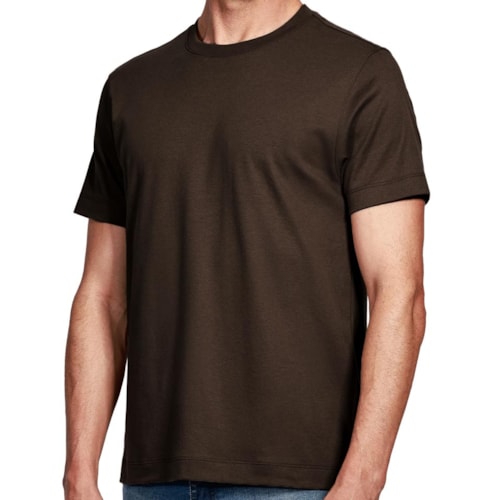 Camiseta Aramis Meia Manga Básica 12.0491 Cafe
