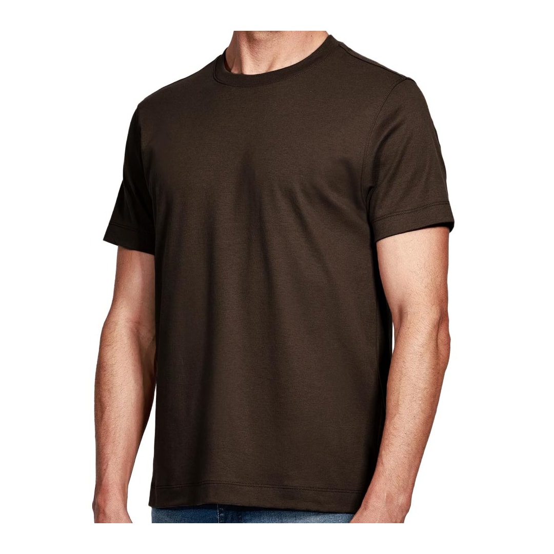 Camiseta Aramis Meia Manga Básica 12.0491 Cafe Camiseta Aramis Meia Manga Básica 12.0491 Cafe