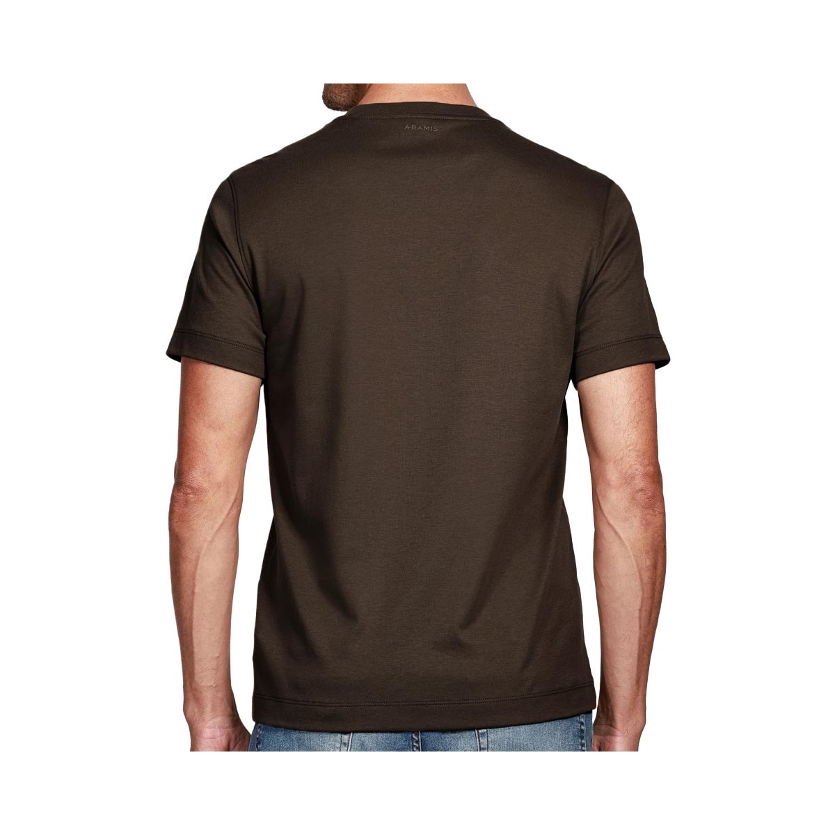 Camiseta Aramis Meia Manga Básica 12.0491 Cafe Camiseta Aramis Meia Manga Básica 12.0491 Cafe