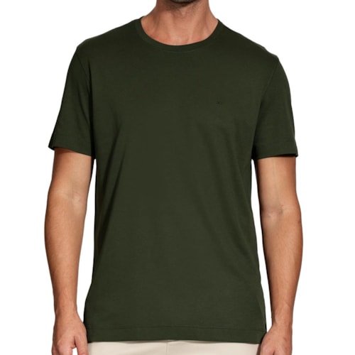 Camiseta Aramis Meia Manga Básica 12.0491 Cedro