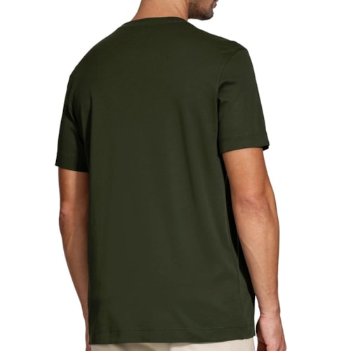 Detalhe - Camiseta Aramis Meia Manga Básica 12.0491 Cedro