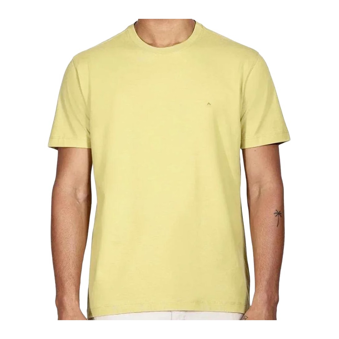 Camiseta Aramis Meia Manga Básica 12.0537 Citrico