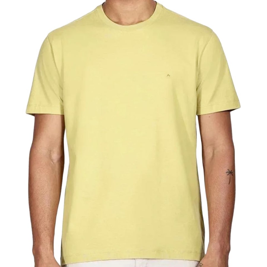 Camiseta Aramis Meia Manga Básica 12.0537 Citrico
