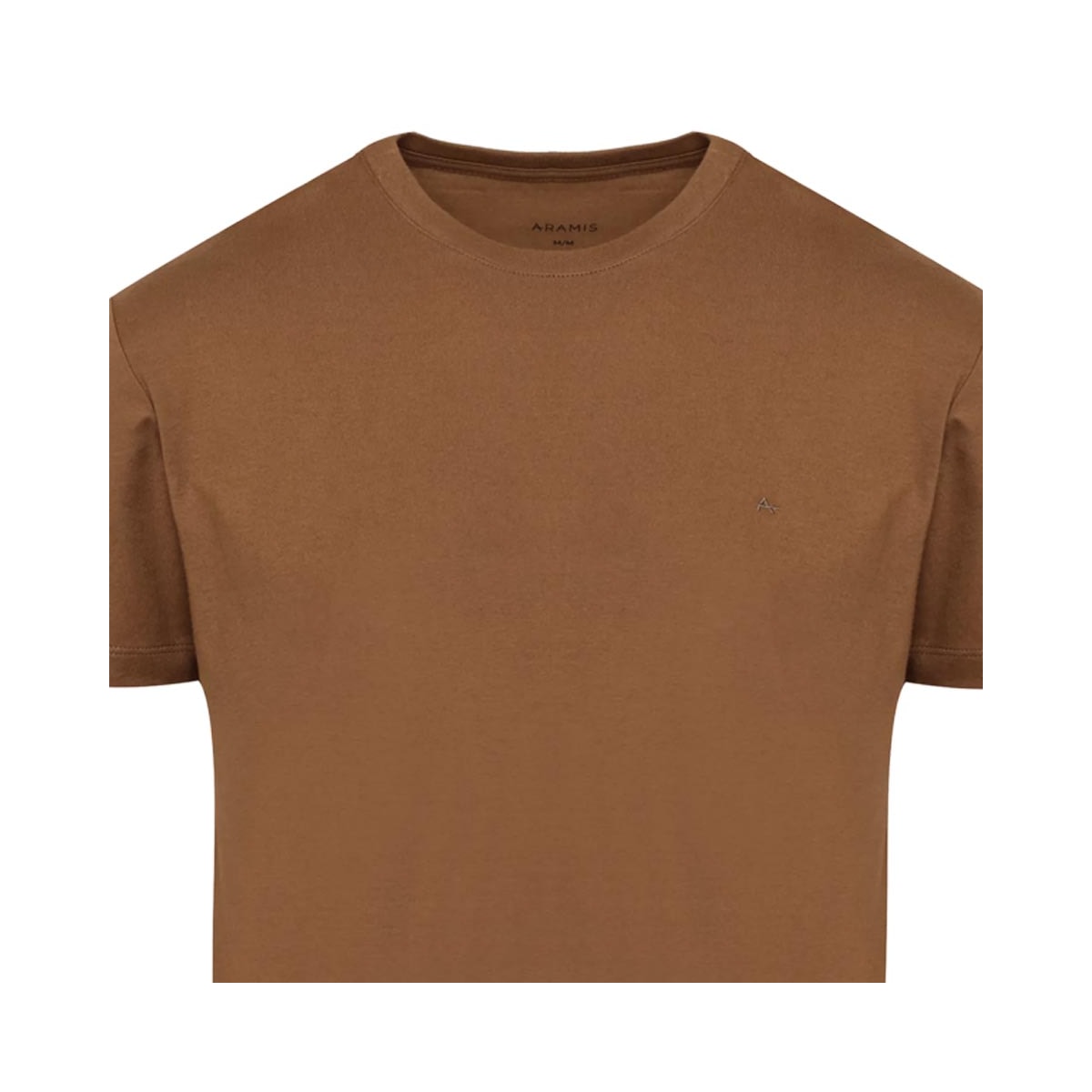 Camiseta Aramis Meia Manga Básica 12.0537 Conhaque