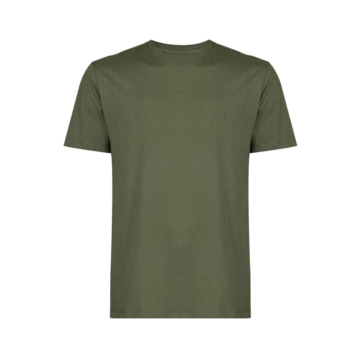 Camiseta Aramis Meia Manga Básica 12.0537 Militar Camiseta Aramis Meia Manga Básica 12.0537 Militar