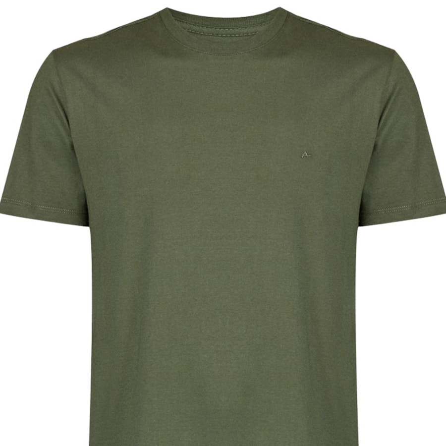 Camiseta Aramis Meia Manga Básica 12.0537 Militar Camiseta Aramis Meia Manga Básica 12.0537 Militar