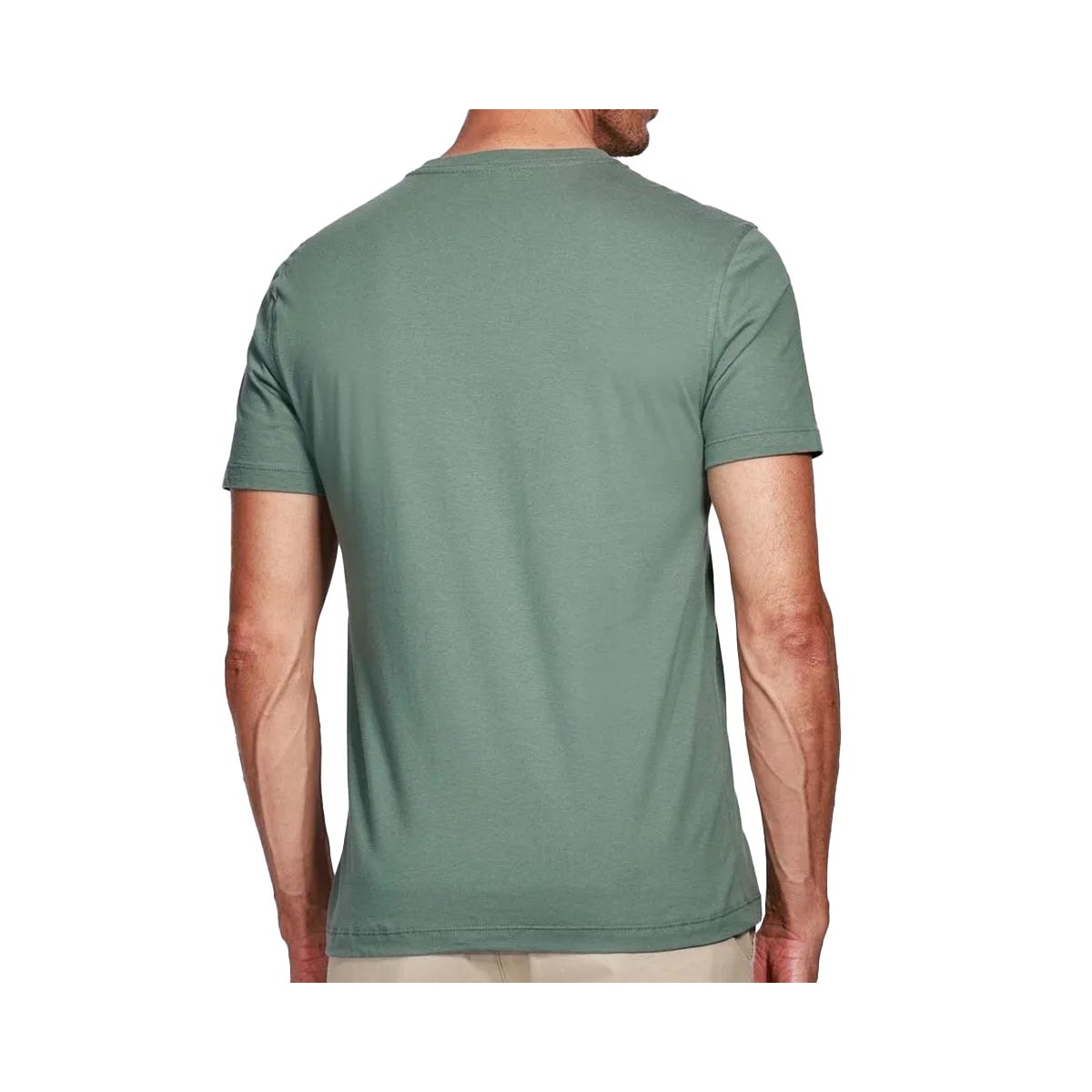 Camiseta Aramis Meia Manga Básica 12.0537 Verde Agua Marinha