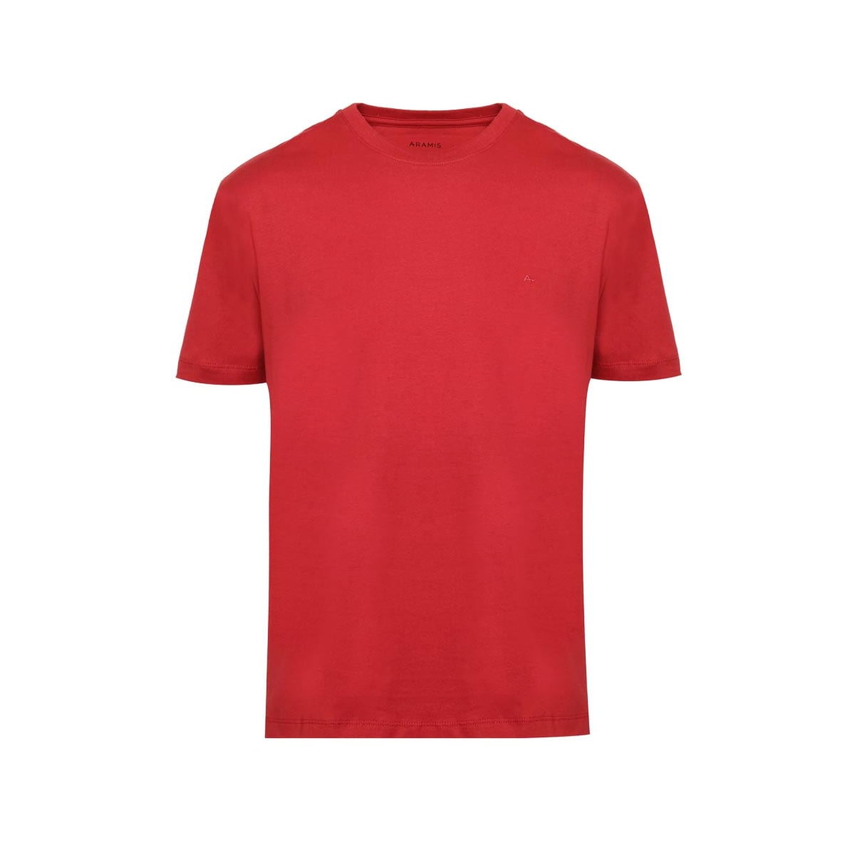 Camiseta Aramis Meia Manga Básica 12.0537 Vermelho Camiseta Aramis Meia Manga Básica 12.0537 Vermelho