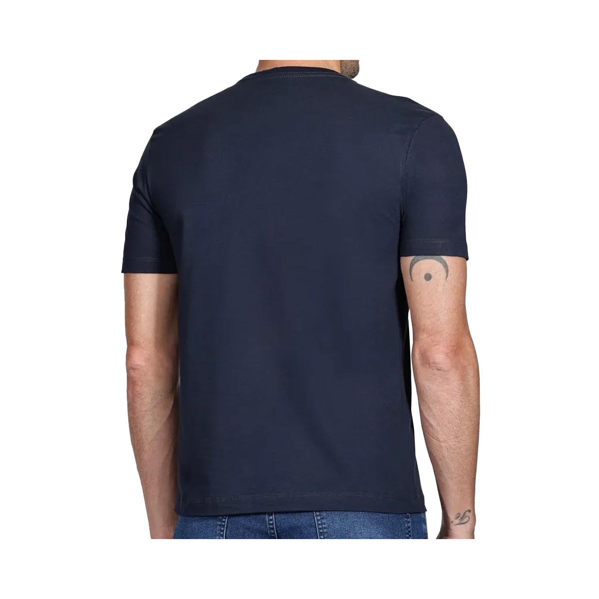 Camiseta Aramis Meia Manga Básica 12.0539 Marinho Camiseta Aramis Meia Manga Básica 12.0539 Marinho