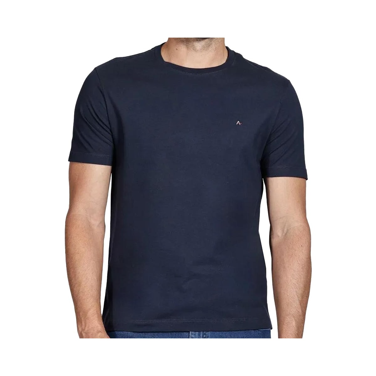 Camiseta Aramis Meia Manga Básica 12.0539 Marinho Camiseta Aramis Meia Manga Básica 12.0539 Marinho