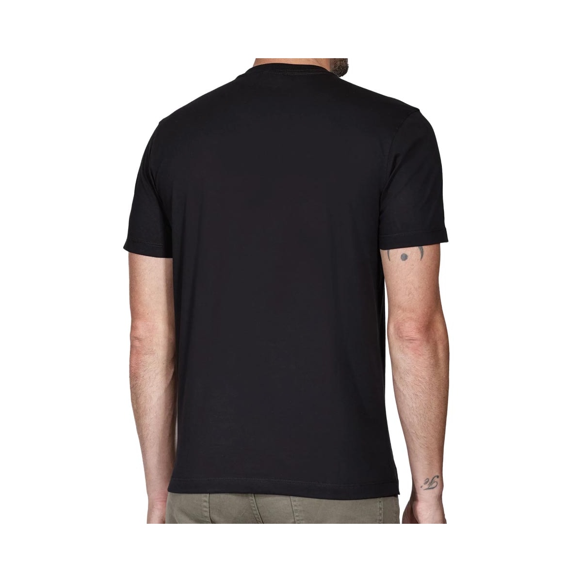 Camiseta Aramis Meia Manga Básica 12.0539 Preto Camiseta Aramis Meia Manga Básica 12.0539 Preto