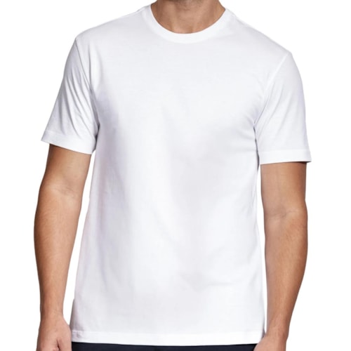Camiseta Aramis Meia Manga Básica 12.0590 Branco