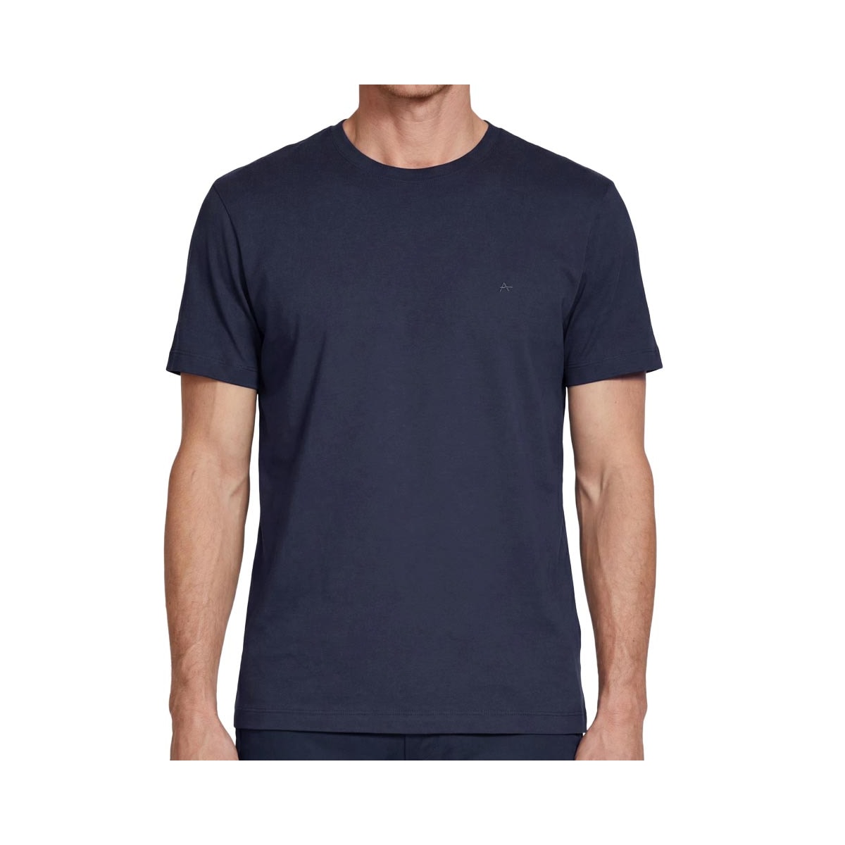 Camiseta Aramis Meia Manga Básica 12.0590 Marinho Camiseta Aramis Meia Manga Básica 12.0590 Marinho