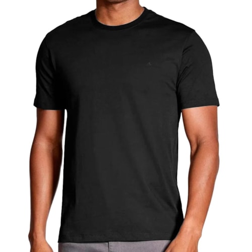 Camiseta Aramis Meia Manga Básica 12.0590 Preto