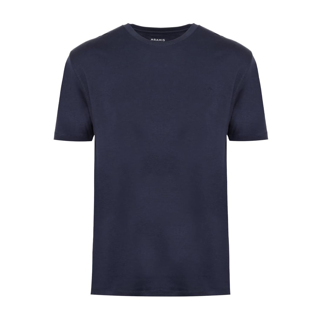 Camiseta Aramis Meia Manga Básica 12.0595 Navy Camiseta Aramis Meia Manga Básica 12.0595 Navy