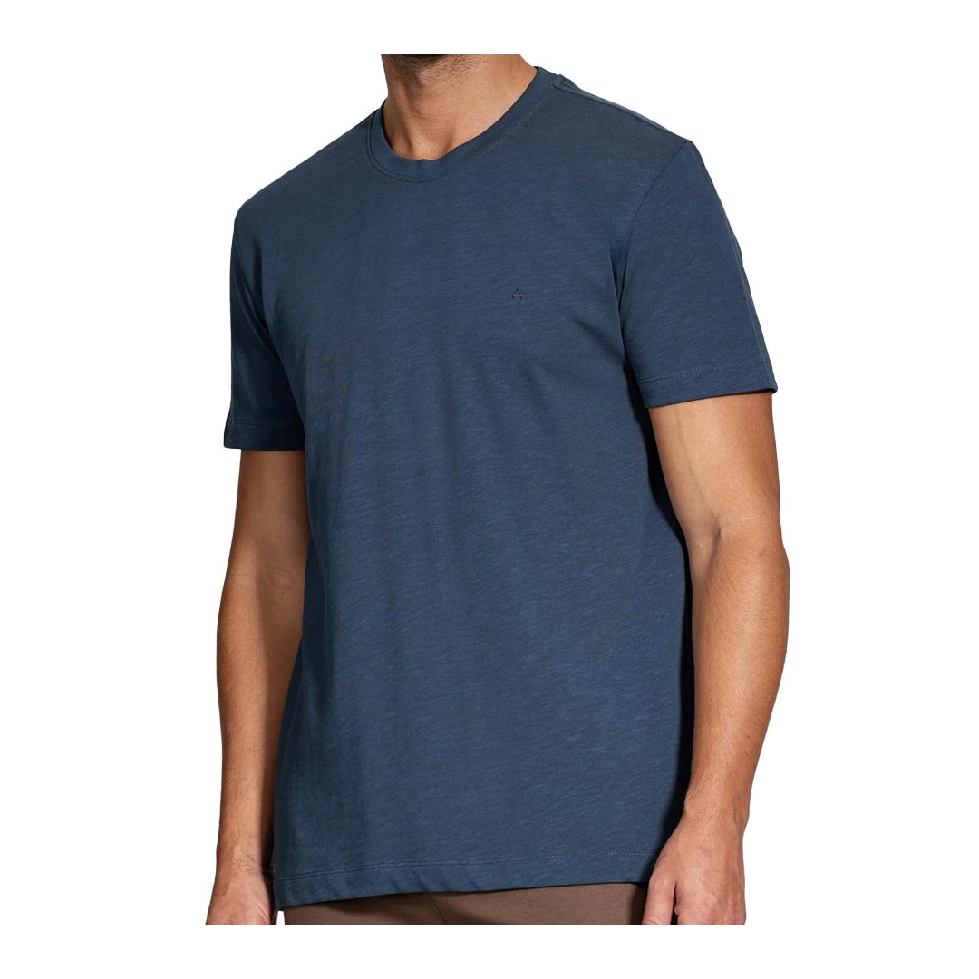 Camiseta Aramis Meia Manga Básica 12.0599 Azul Noite