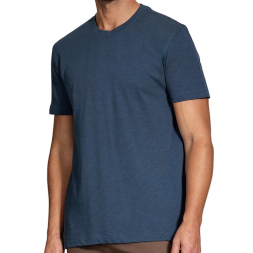 Camiseta Aramis Meia Manga Básica 12.0599 Azul Noite