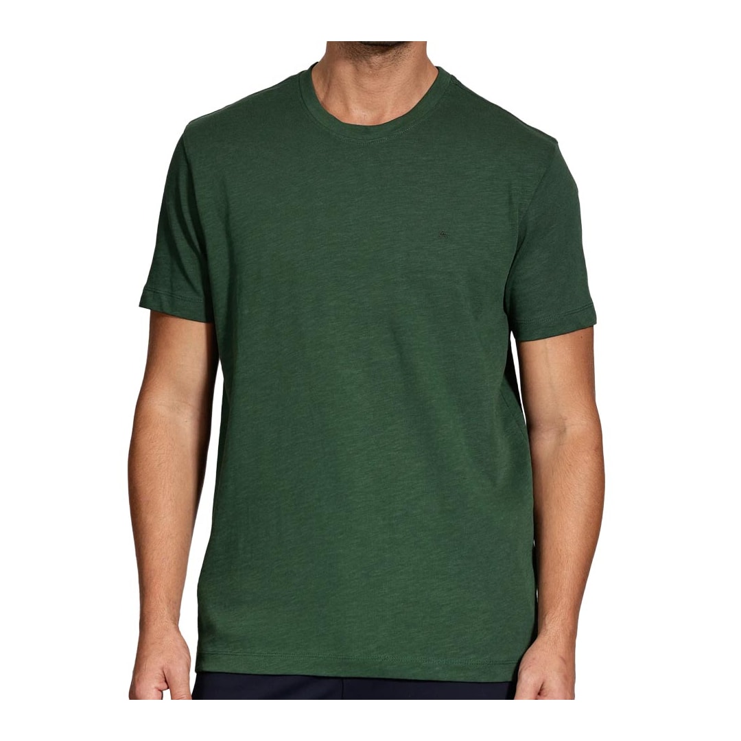 Camiseta Aramis Meia Manga Básica 12.0599 Verde Intenso