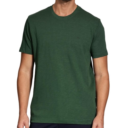 Camiseta Aramis Meia Manga Básica 12.0599 Verde Intenso