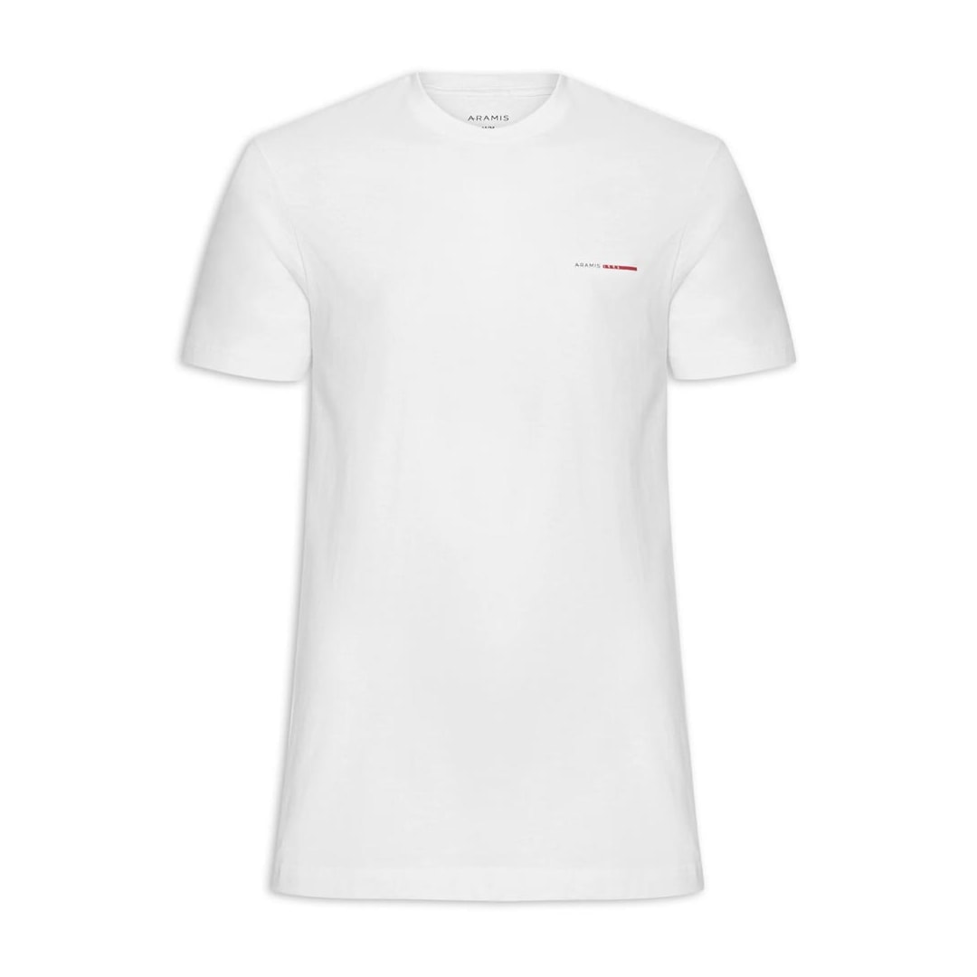 Camiseta Aramis Meia Manga Básica 12.0630 Branco Camiseta Aramis Meia Manga Básica 12.0630 Branco